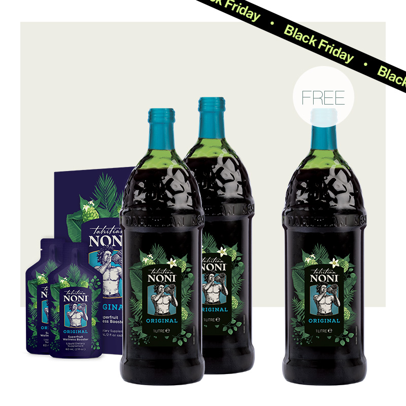 Tahitian Noni® On-The-Go Pack + 1 FREE Bottle